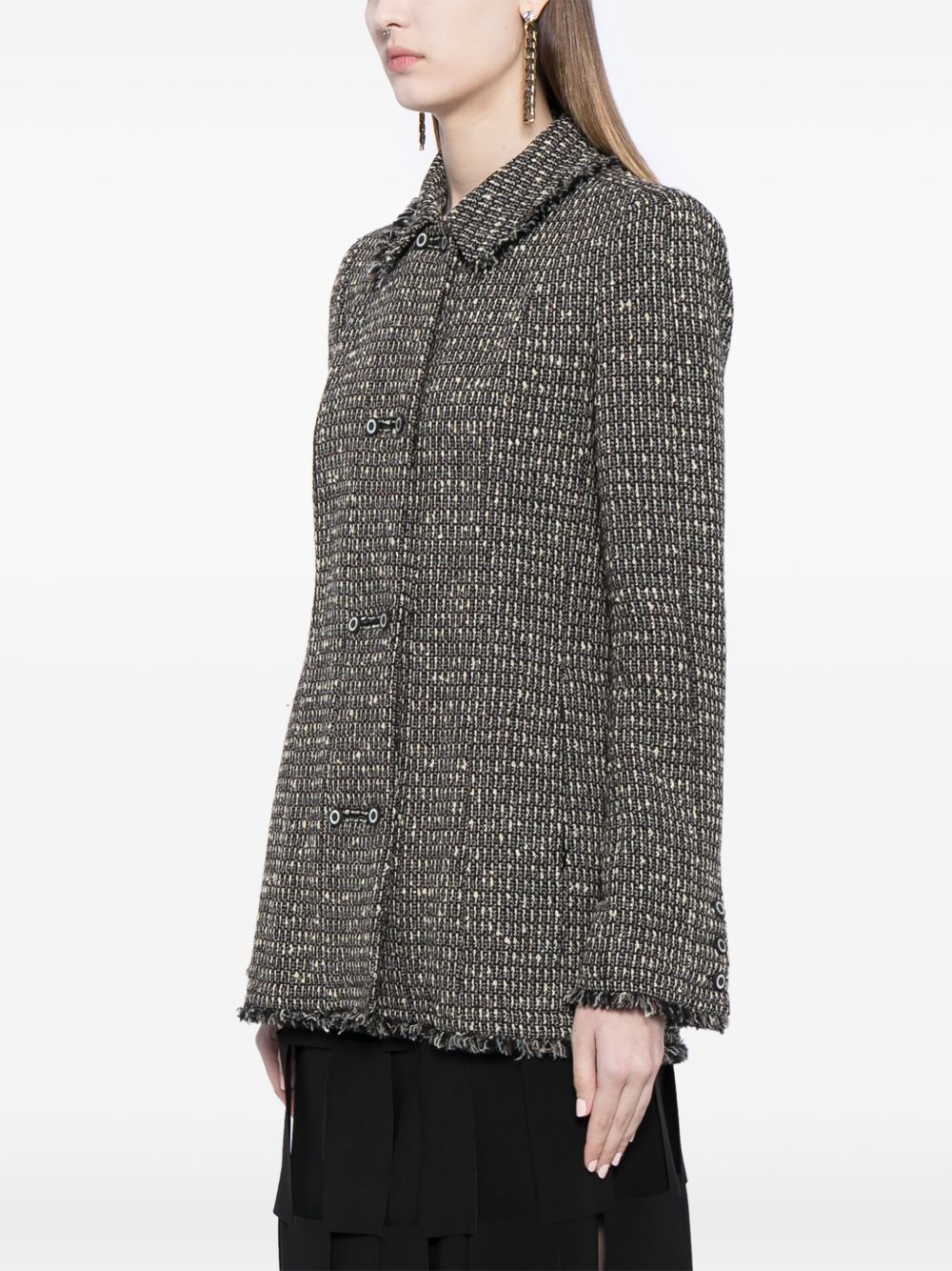 Tagliatore double-breasted boucle blazer Women