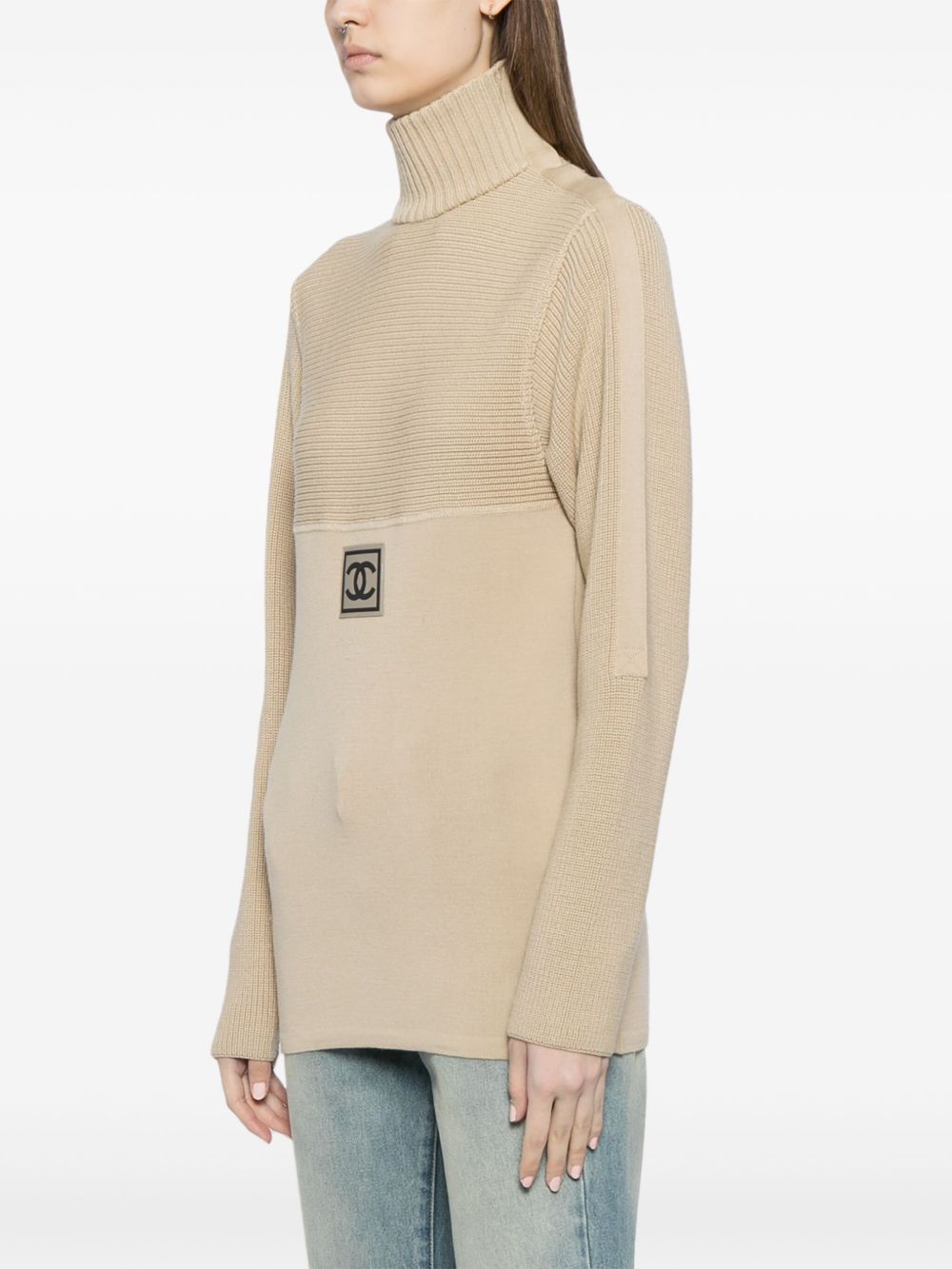 CHANEL 2002 Sport Line wool jumper Women