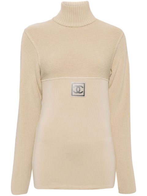 CHANEL 2002 Sport Line wool jumper Women