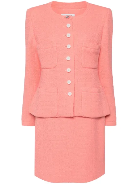 CHANEL Pre-Owned 1995 wool skirt suit