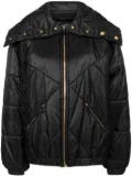 CHANEL Pre-Owned 1990-2000s quilted silk bomber jacket - Black