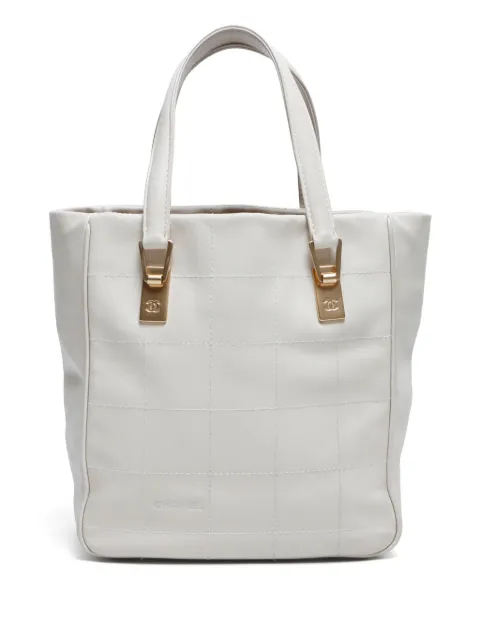 CHANEL 2003-2004 Choco Bar tote bag Women