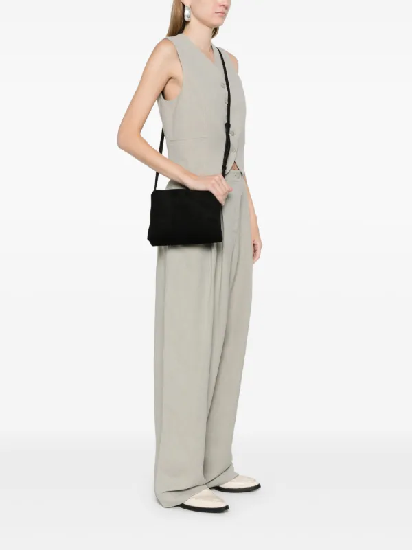 KHAITE The Lina Cross Body Bag | Black | FARFETCH