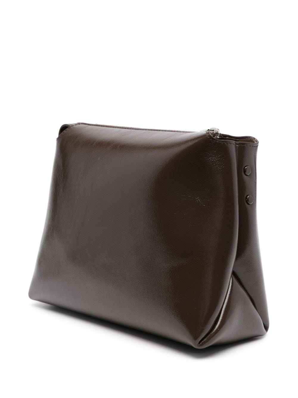 Shop Khaite The Lina Cross Body Bag In Brown