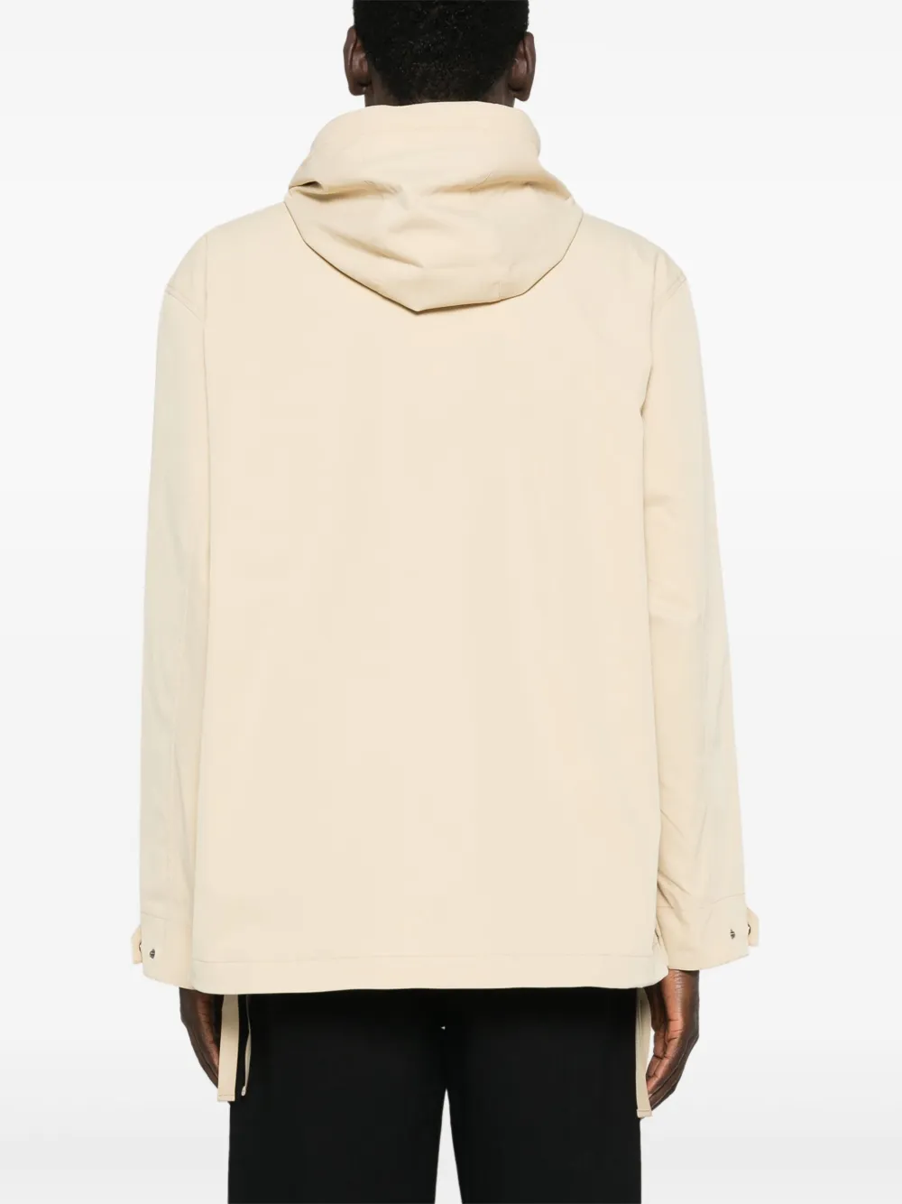 Carhartt WIP Balto jack met logopatch en capuchon Beige