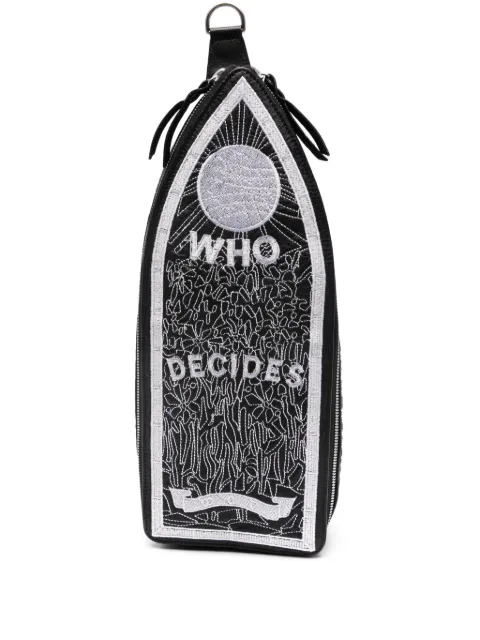 Who Decides War sacoche WDW en cuir