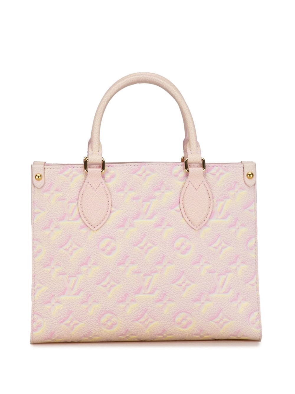 Louis Vuitton Pre-Owned 2022 Summer Stardust OnTheGo PM boekentas met monogram-print - Roze