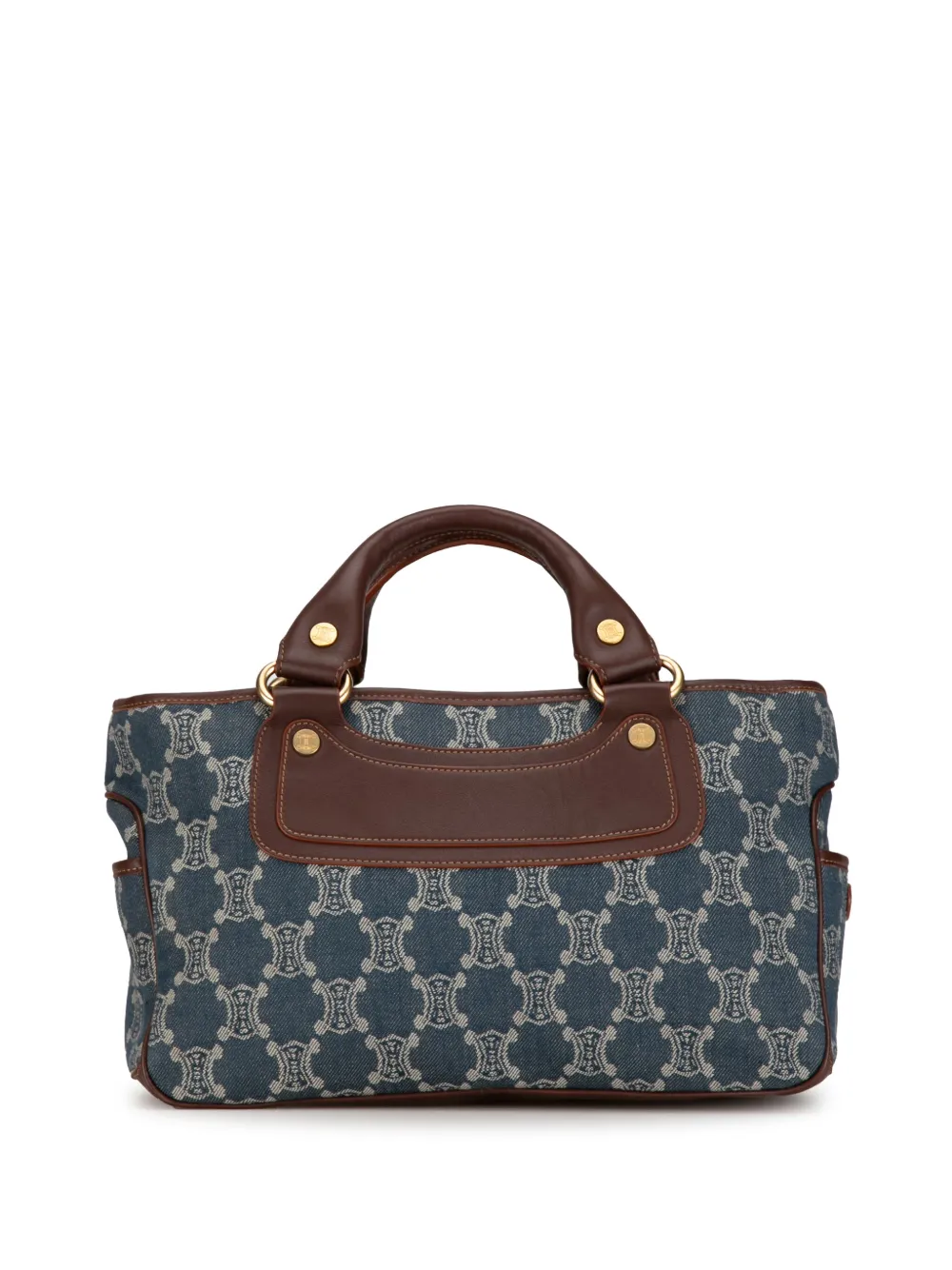 Céline Pre-Owned 2015 Macadam Boogie denim handtas - Blauw