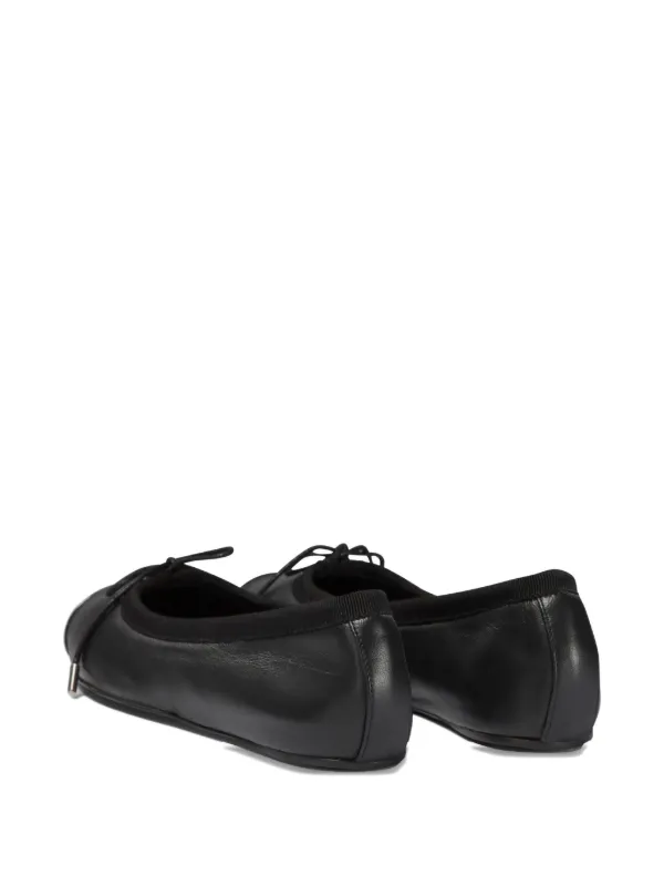 Alexander McQueen Metal toe-cap Ballet Pumps | Black | FARFETCH