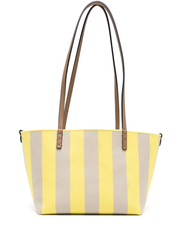 FENDI Small Roll Cotton Tote Bag Yellow FARFETCH IE