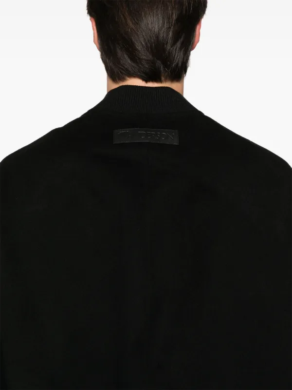 JW Anderson フェルト ボンバージャケット | ブラック | FARFETCH JP