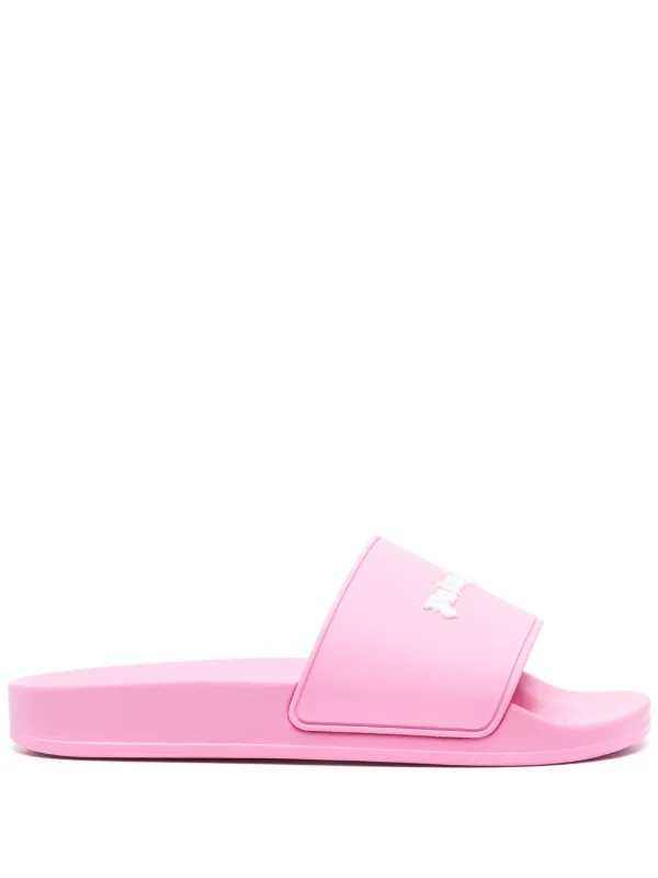Pool Slide Sandals Mcm Slides Pink Pink Slides Palm Angels Classic