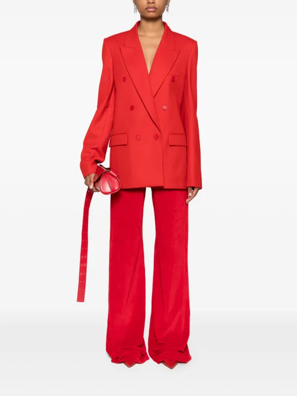 ジャケット STELLA MCCARTNEY TIZIANO RED WOOL OVERSIZE BLAZER Stella McCartney Tiziano Red Wool Oversize Blazer | italist