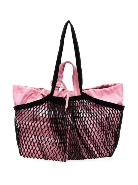 Balenciaga large 24/7 layered mesh tote bag