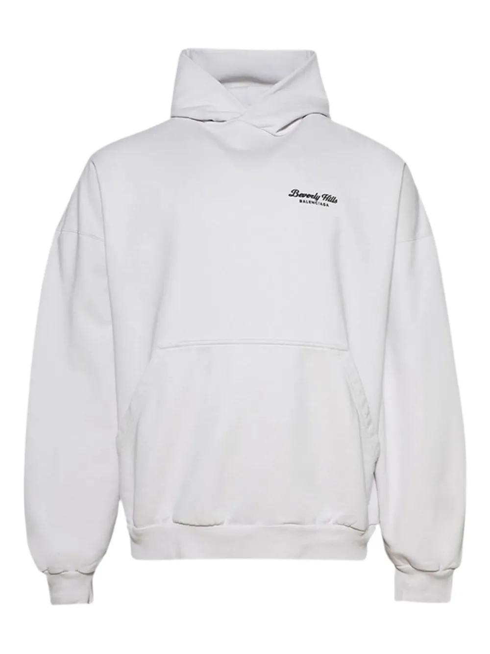 Balenciaga Hoodie met borduurwerk Beige