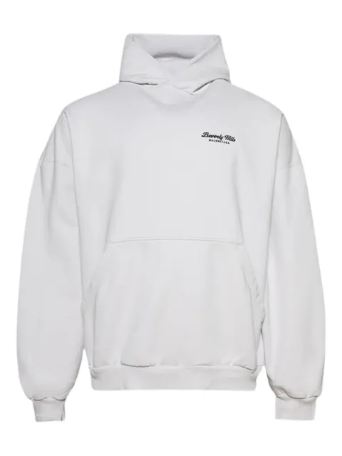 Balenciaga Beverly Hills embroidered hoodie