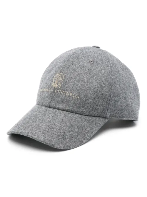 Casquette à logo brodé - Brunello Cucinelli - Modalova