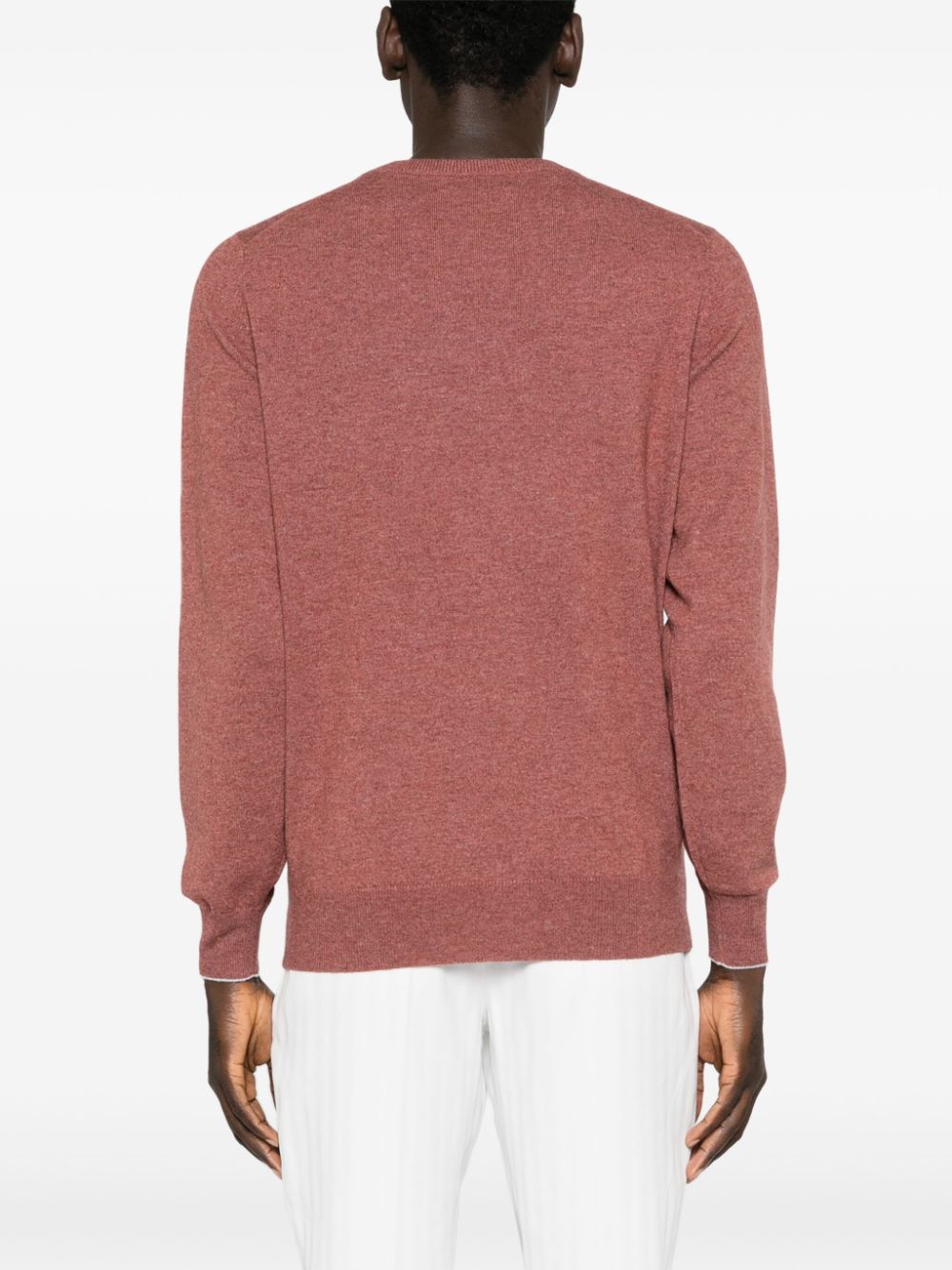 Brunello Cucinelli melange-effect jumper Men