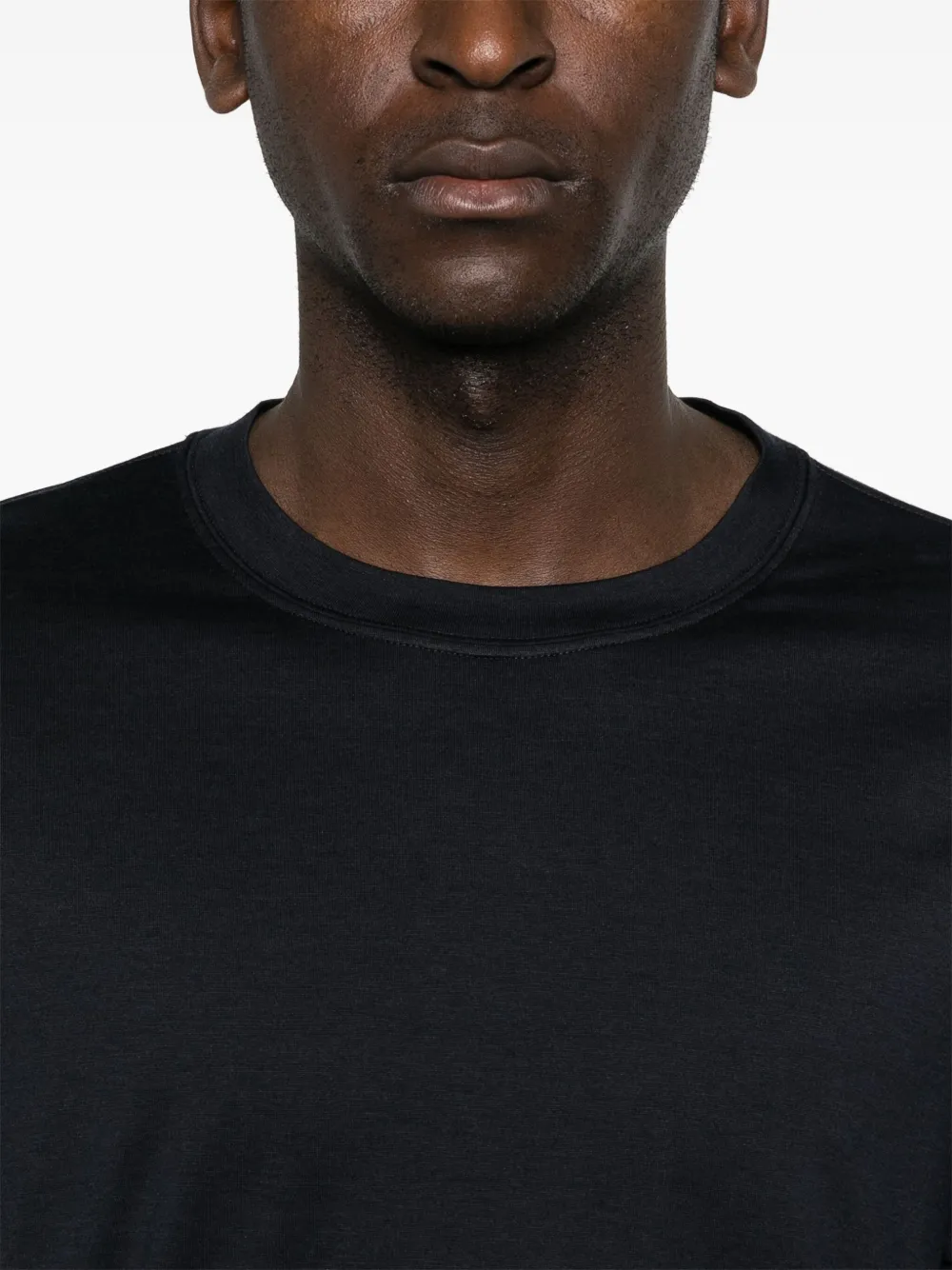 Brunello Cucinelli T-shirt met ronde hals Blauw