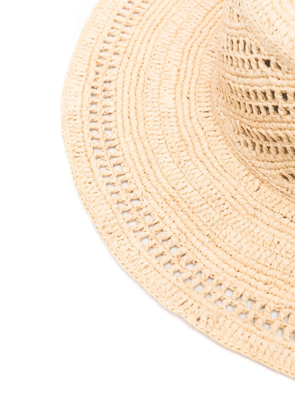 LOEWE Geweven zonnehoed Beige
