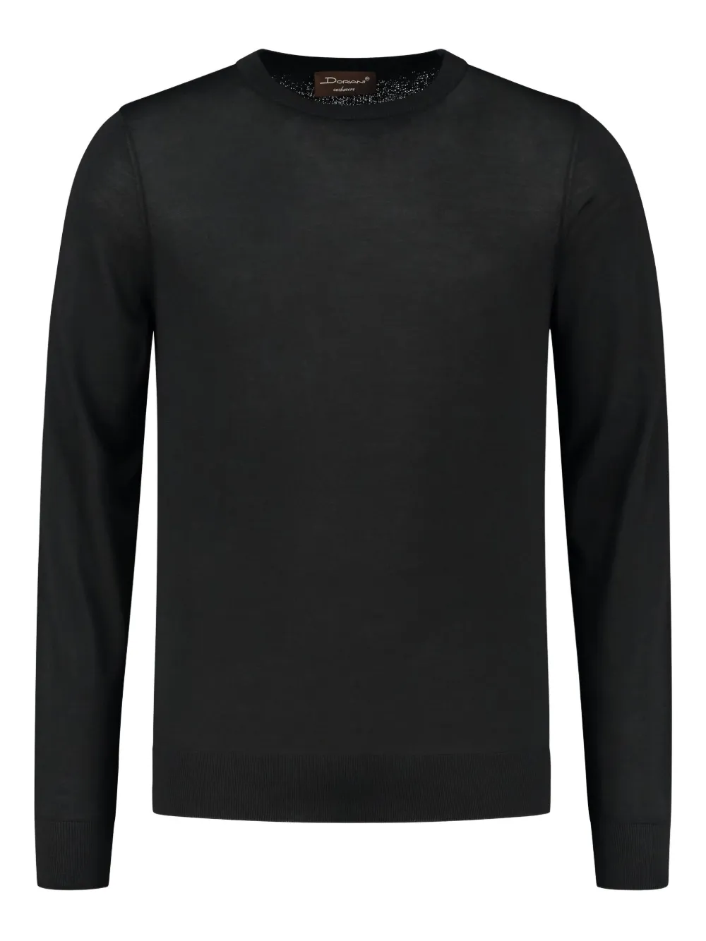 Doriani Cashmere suéter con cuello redondo | negro | Image 1