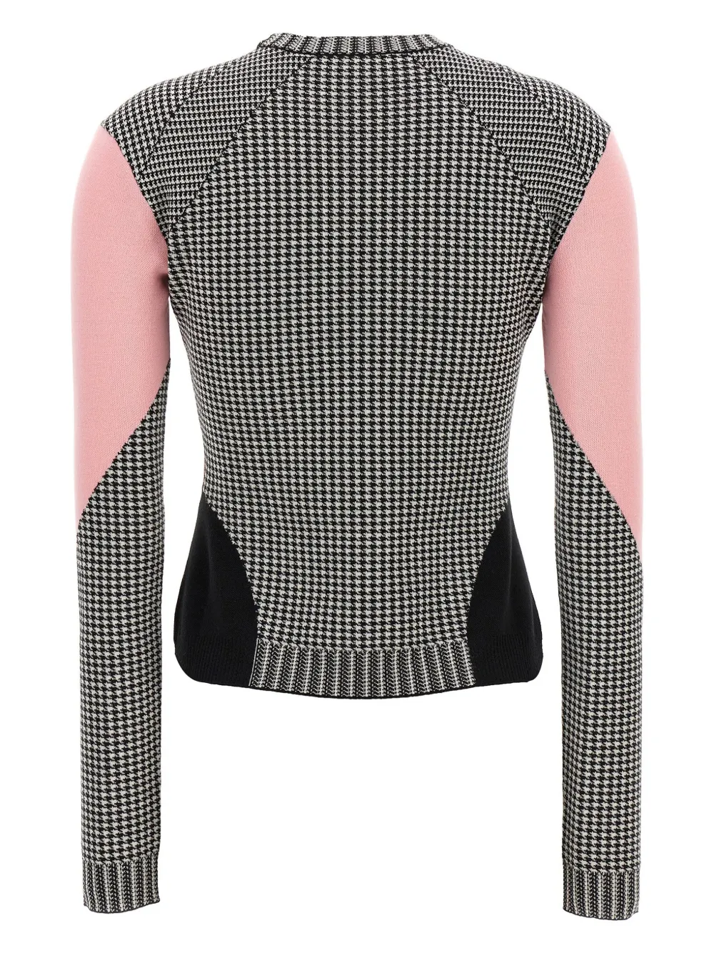 Alexander McQueen checked sweater - Black