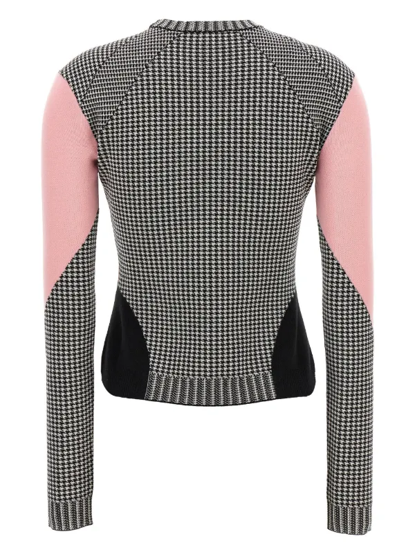 Alexander McQueen チェック セーター | ブラック | FARFETCH JP
