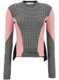 Alexander McQueen checked sweater - Black