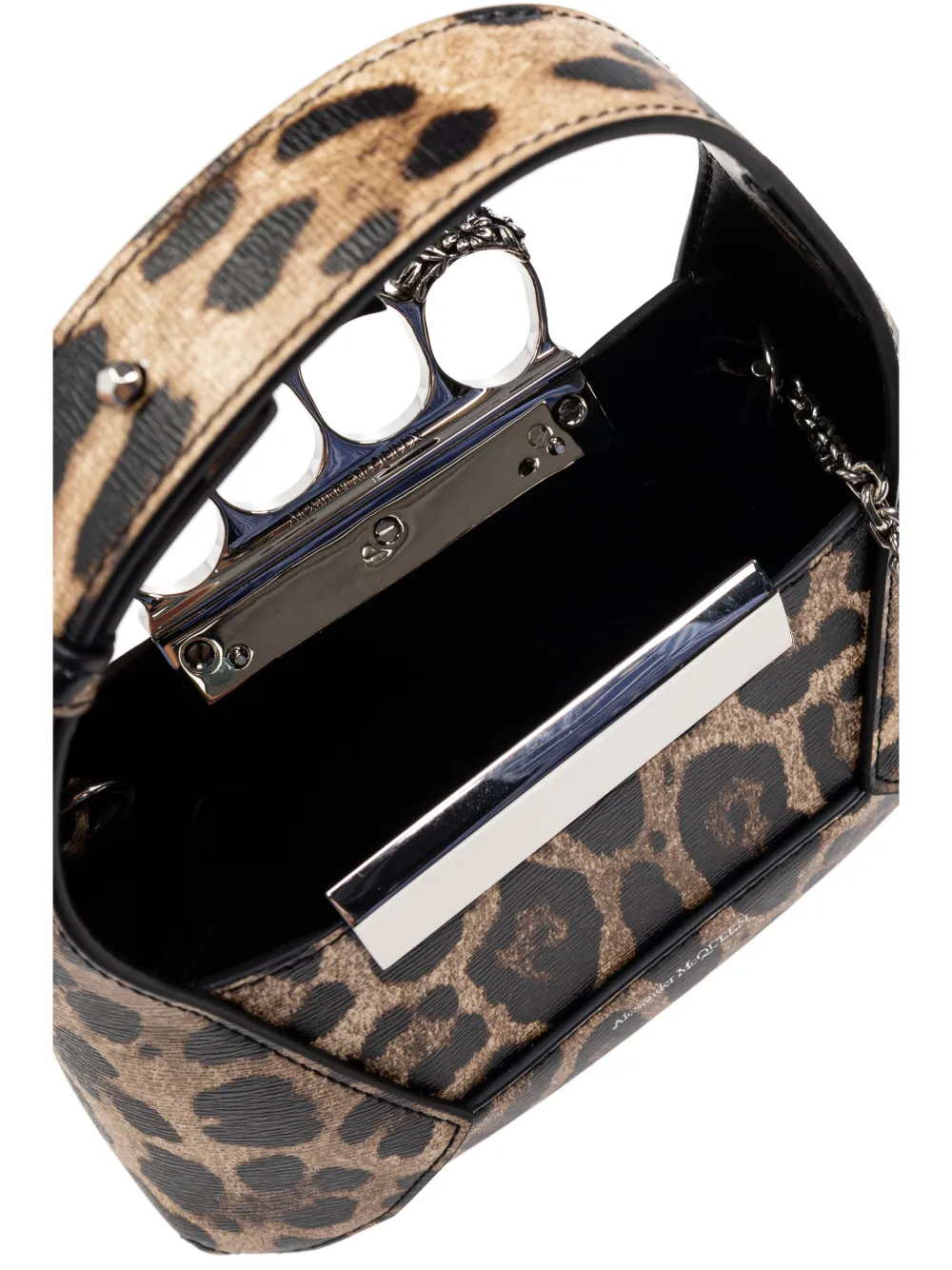 Alexander McQueen Leren tas Bruin