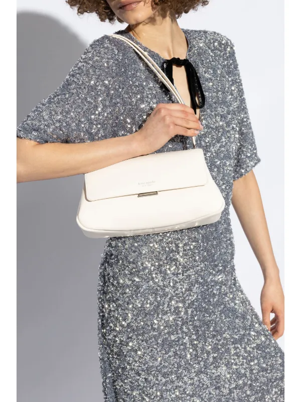 Kate Spade Jolie レザー ショルダーバッグ S | ブラック