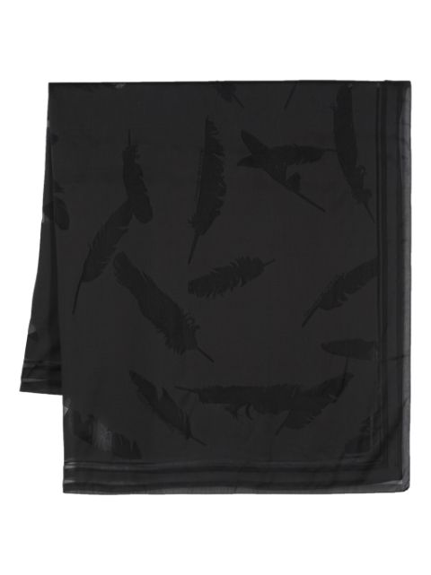 Alexander McQueen logo-embellished scarf Women