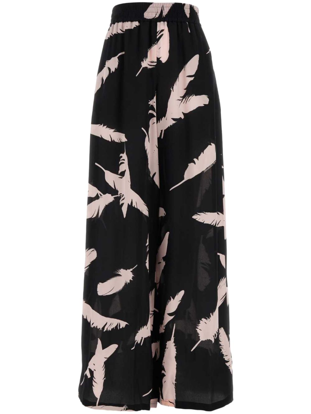 Alexander McQueen silk trousers - Black