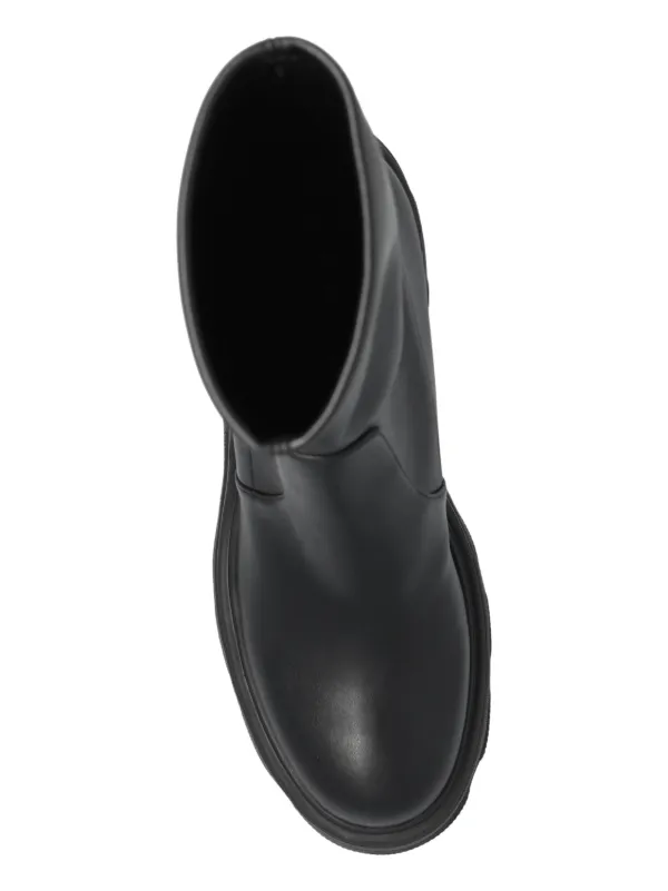 Casadei Platform Anklee Boots | Black | FARFETCH