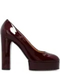 Casadei Tiffany leather pumps - Red