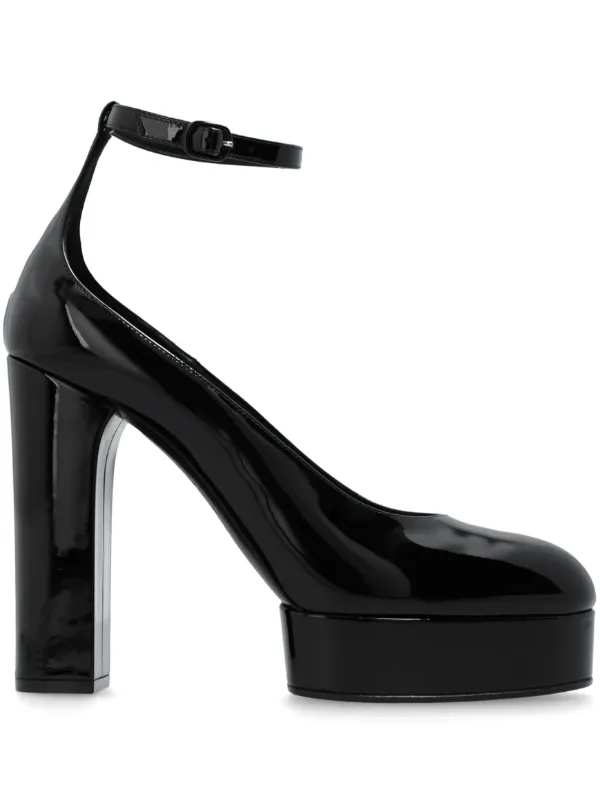 Casadei Tiffany アンクルストラップ パンプス | ブラック | FARFETCH JP