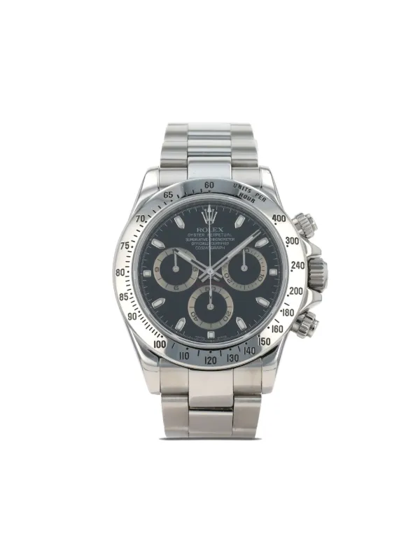 ★ロレックス ROLEX デイトナ★ Rolex 2007 デイトナ オートマティック 39mm | ブラック | FARFETCH JP