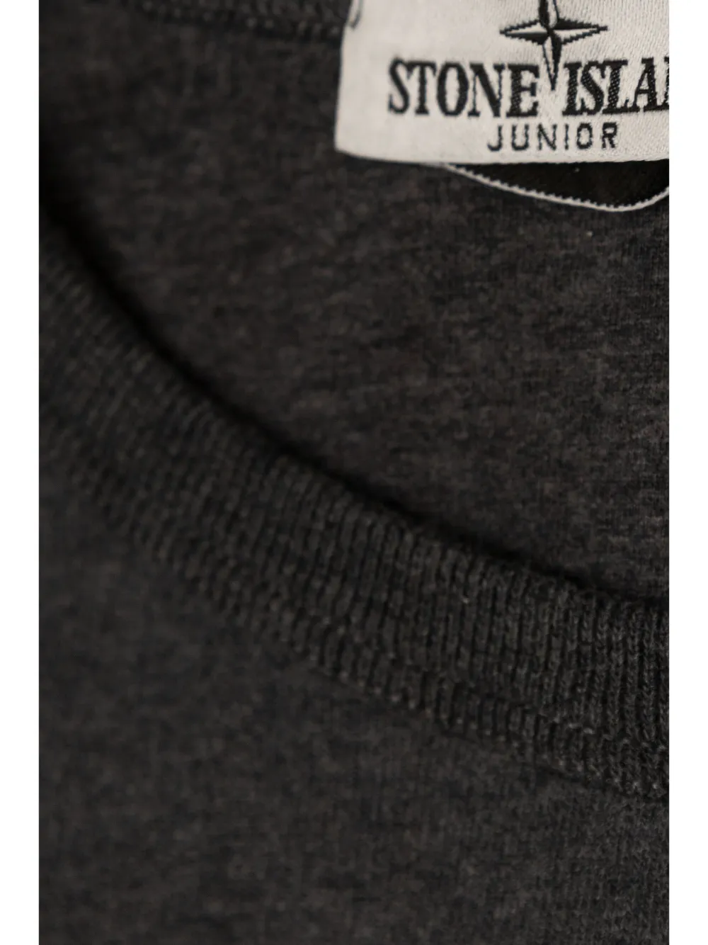 Stone Island Junior Trui met logopatch Grijs