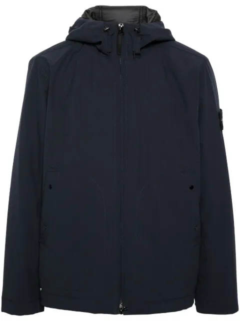 Stone Island Compass-badge hooded jacket