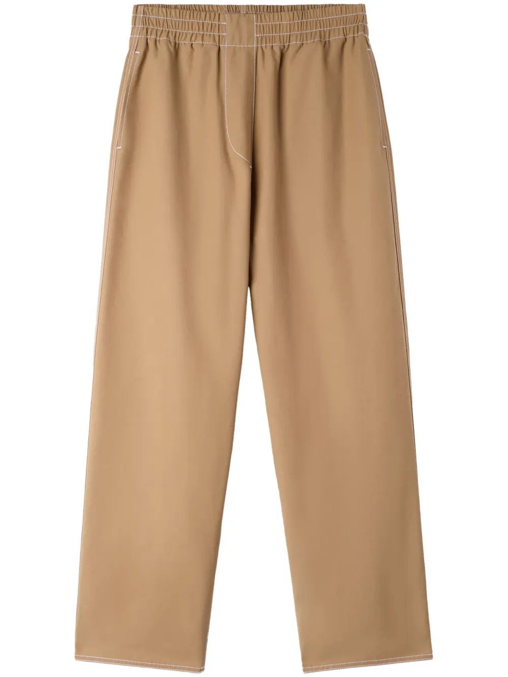 Sunnei Straight-leg Trousers In Neutral