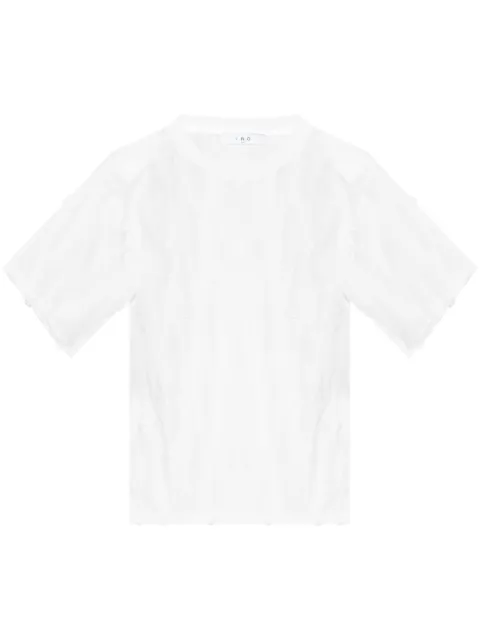 IRO 仿旧半透明T恤