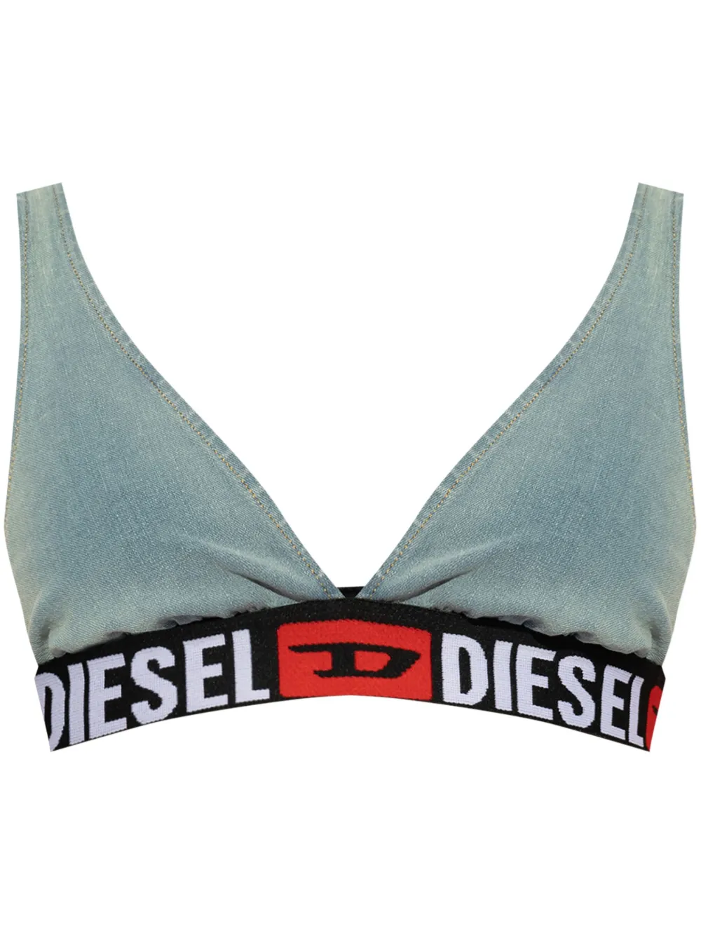 Diesel De-Geny-S denim bra top Women