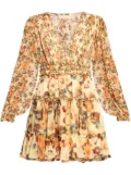 Ulla Johnson Lya floral-print mini dress - Neutrals