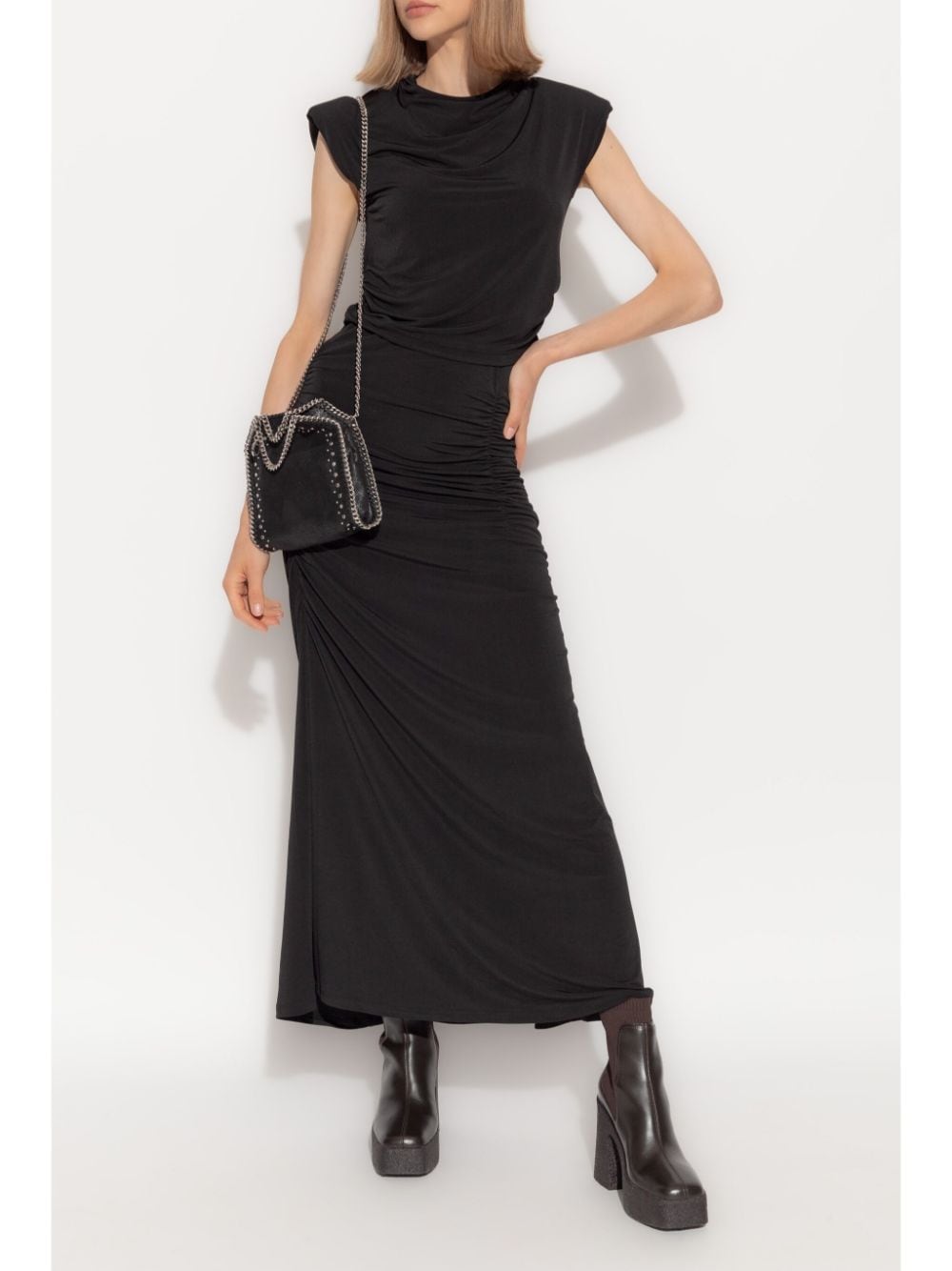 Shop Gestuz Mailygz Maxi Skirt In Black