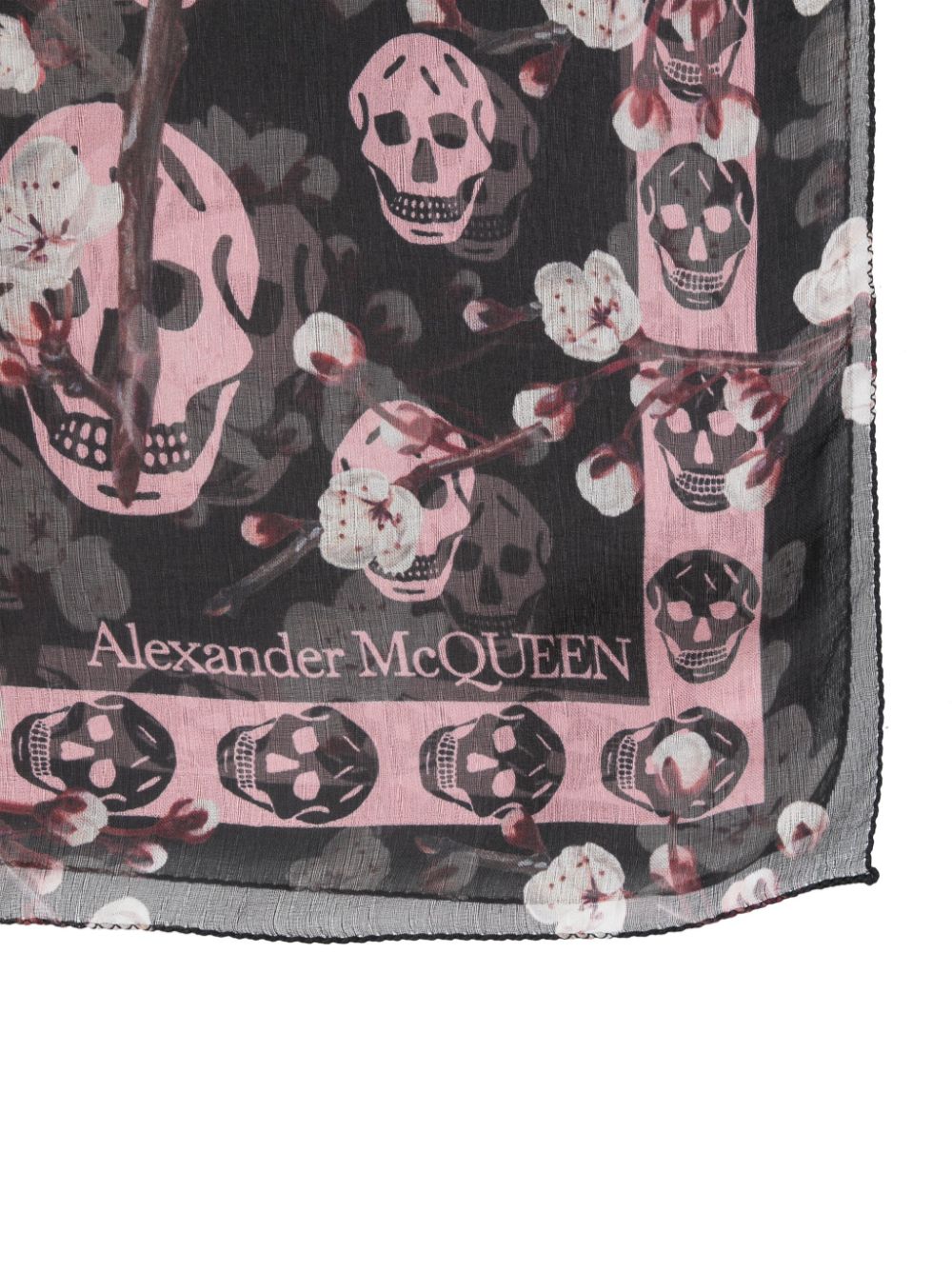 Alexander McQueen skull-print scarf Women