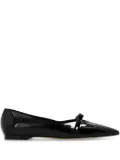 Casadei Tiffany ballerina shoes - Black