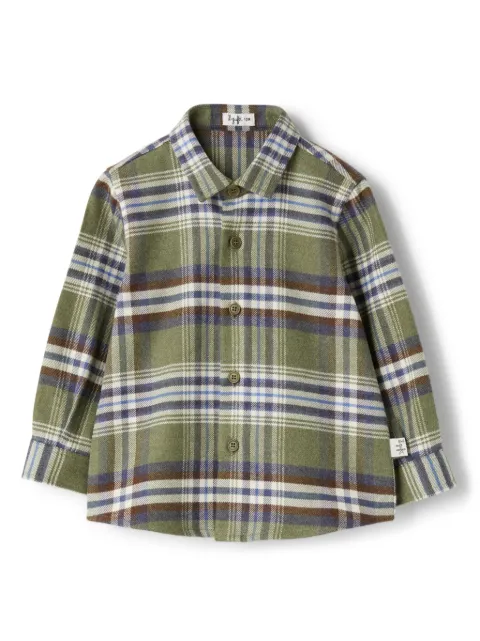 Il Gufo checked flannel shirt
