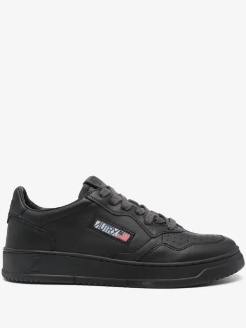 Autry Medalist goatskin leather sneakers