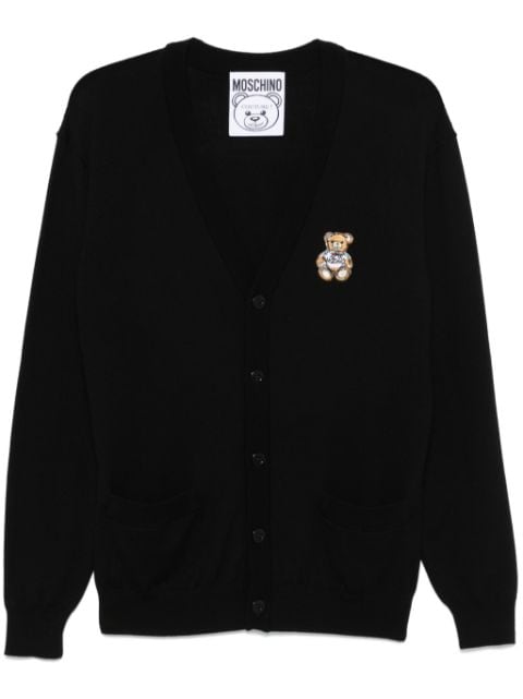 Moschino Teddy Bear-patch cardigan