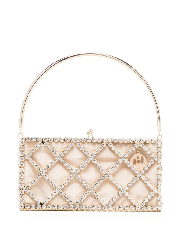 Rosantica crystal embellished Mini Bag Silver FARFETCH IE