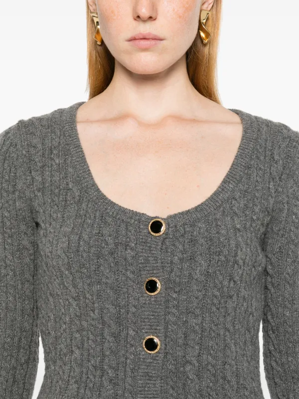 ALESSANDRA RICH 売れ筋商品|||アレッサンドラ・リッチ カーディガン アウター レディース Cardigans Grey ALESSANDRA RICH(アレッサンドラリッチ)のレディース